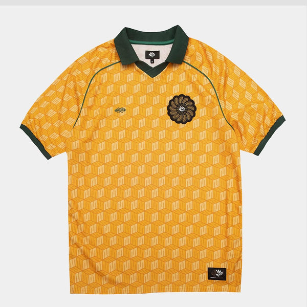 Magenta Skateboards - Brasil FC Football Jersey - Yellow
