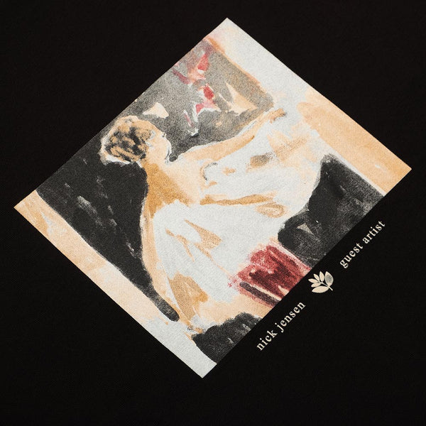 Magenta Skateboards - Nick Jensen T-Shirt - Black