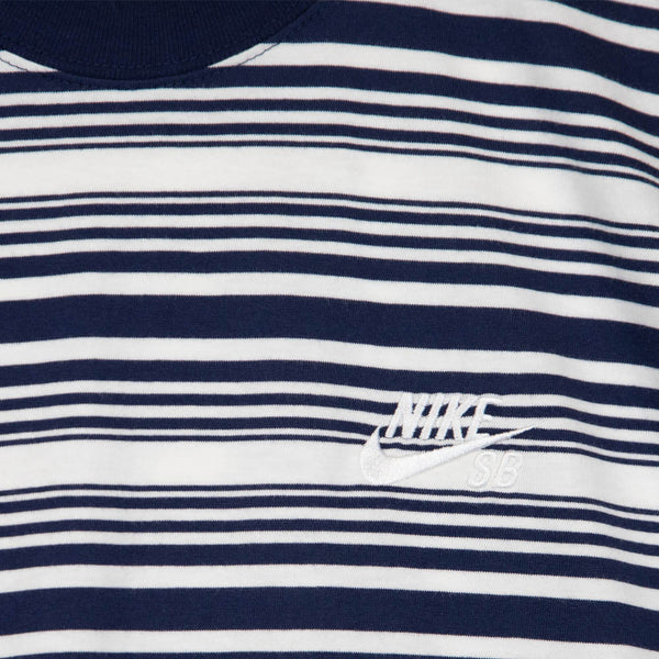 Nike SB - Striped T-Shirt - Midnight Navy
