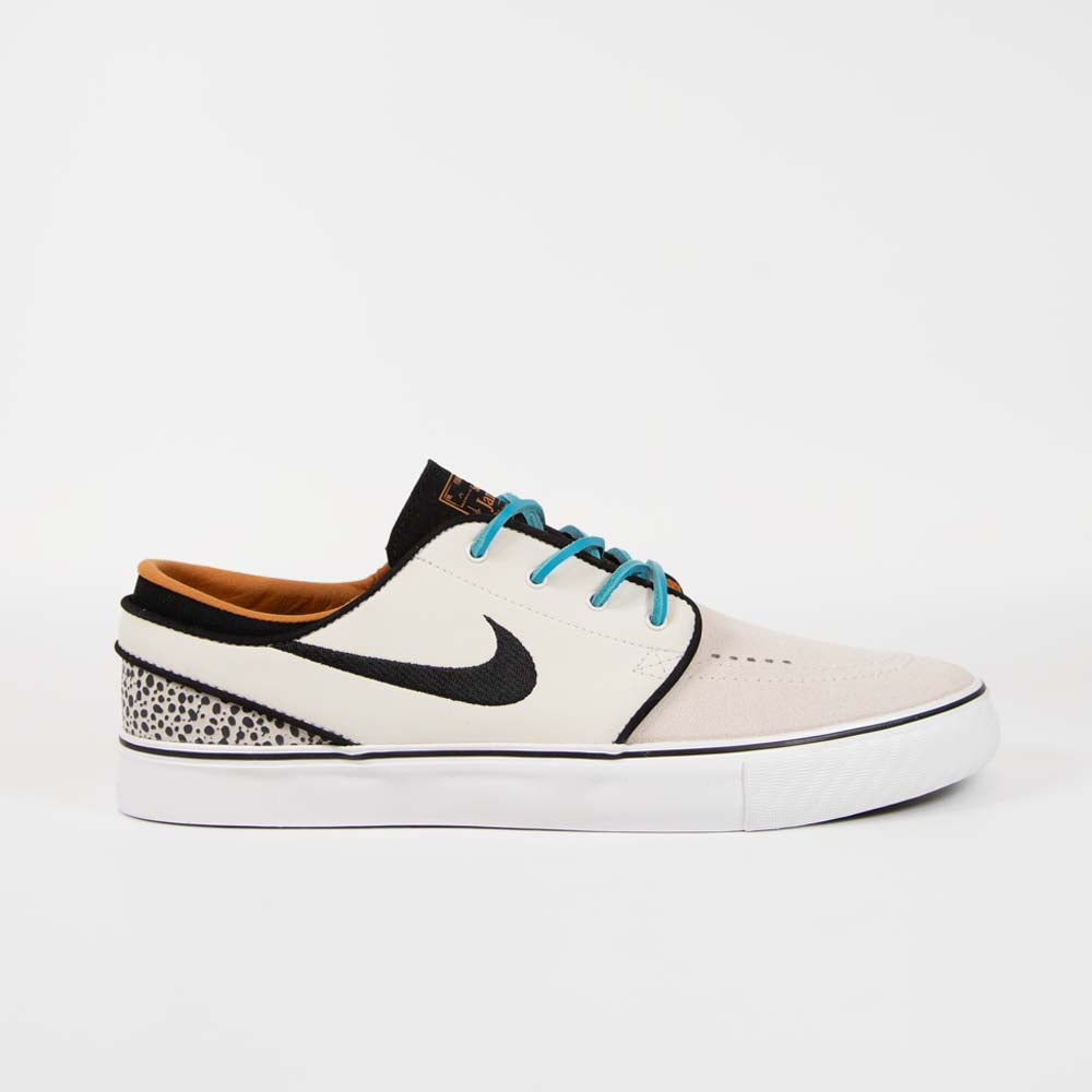 Nike SB GS Youth Stefan Janoski SE Olympic Safari Shoes Phantom Black Black Monarch UK 4.5Y