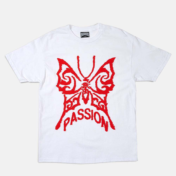 Passion - Butterfly T-Shirt - White