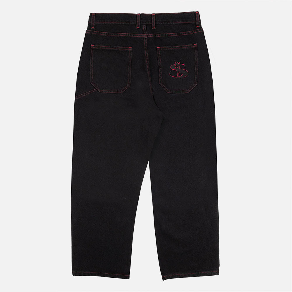 Yardsale phantasy jeans black Mサイズ YARDSALE Faded Phantasy Jeans (Denim) - PAGER TOKYO