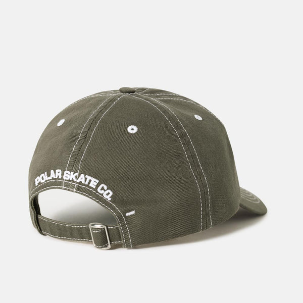 Polar Skate Co. - Sai Contrast Cap - Olive