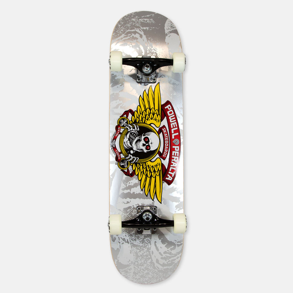 Powell Peralta - 8.0" Winged Ripper Complete Skateboard - Silver
