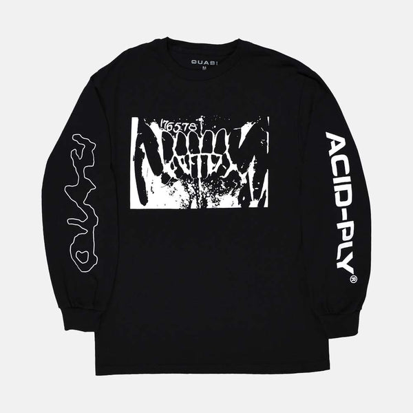 Quasi Skateboards - Rephlex Longsleeve T-Shirt - Black