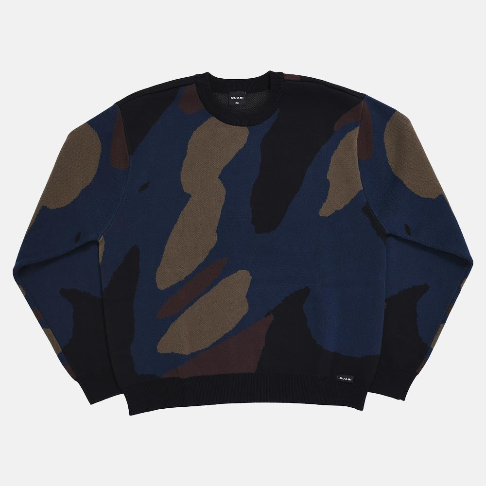 Quasi Skateboards - Raymond Knitted Sweater - Navy – Welcome Skate 