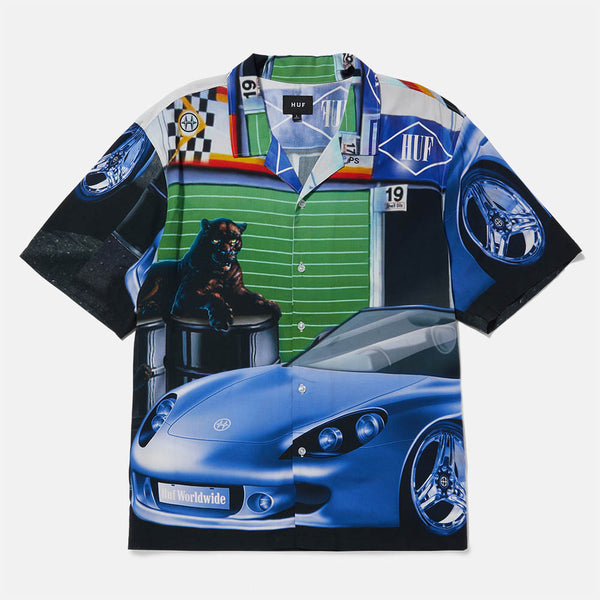 Huf - Trophy Resort Short Sleeve Shirt - Multi