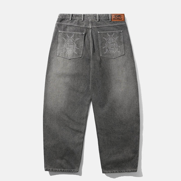 Butter Goods - Roach Denim Jeans - Black Wash