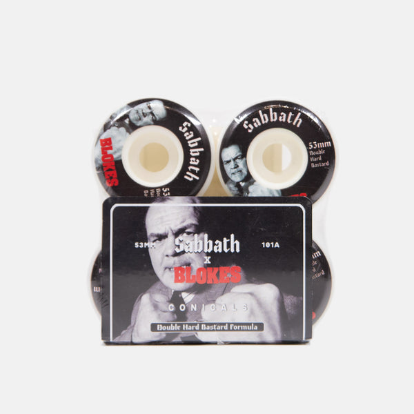Sabbath Wheels - 53mm (101a) Blokes Conical Skateboard Wheels