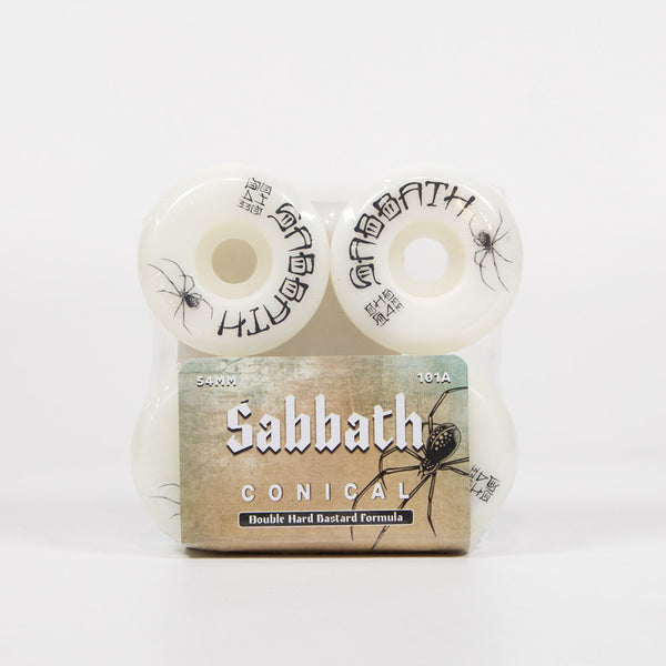 Sabbath Wheels - 54mm (101a) Spider Conical Skateboard Wheels