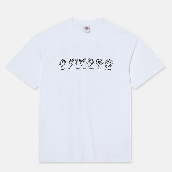 Polar Skate Co. - Sad At Times T-Shirt - White