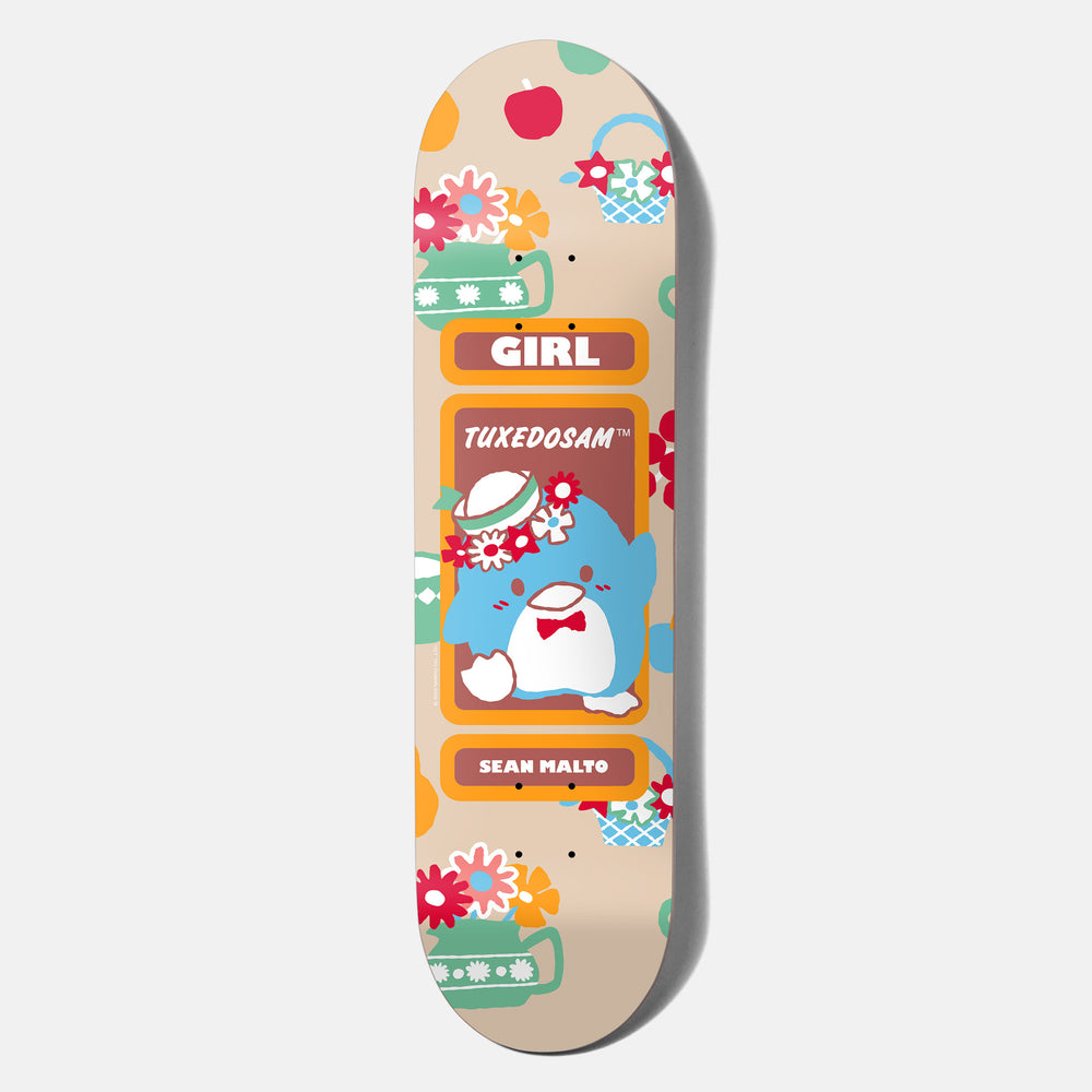Girl Skateboards - 8.25" Sanrio Malto Hello Kitty Skateboard Deck - Brown