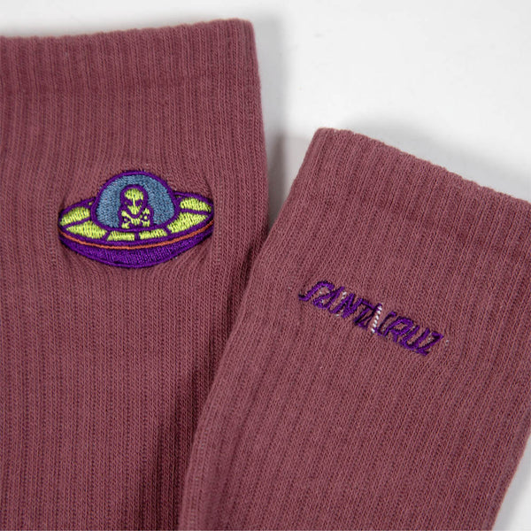 Santa Cruz - Winkowski UFO Strip Sock - Universal Pink