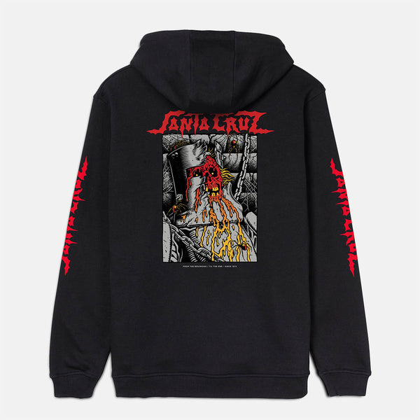 Santa Cruz - Pace Dungeon Hooded Sweatshirt - Black