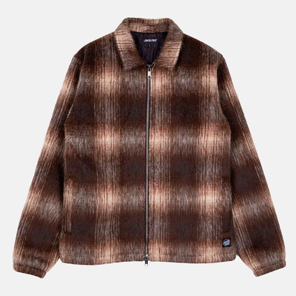 Santa Cruz - Hideout Jacket - Brown Check