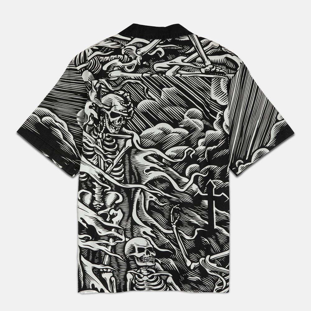 Santa Cruz - O'Brien Purgatory Short Sleeve Shirt - Black