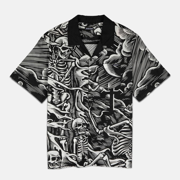 Santa Cruz - O'Brien Purgatory Short Sleeve Shirt - Black
