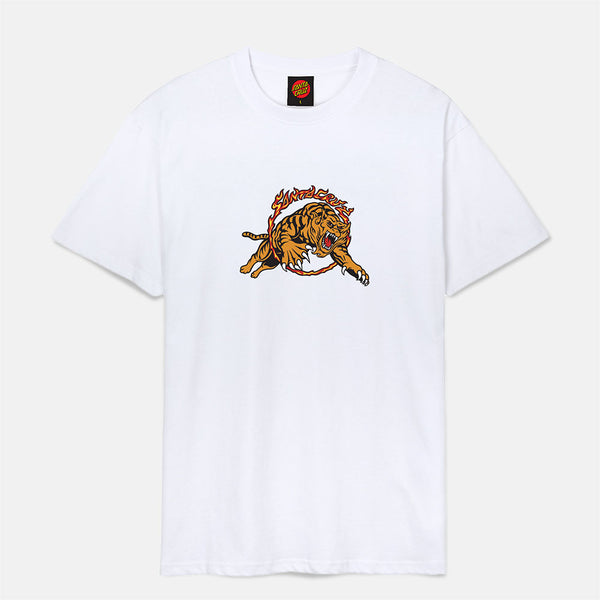 Santa Cruz - Salba Tiger Simplified T-Shirt - White