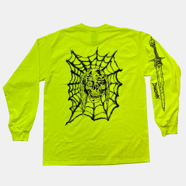 Dungeon - Severed Survival Longsleeve T-Shirt - Safety Yellow