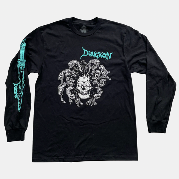 Dungeon - Medusa Longsleeve T-Shirt - Black