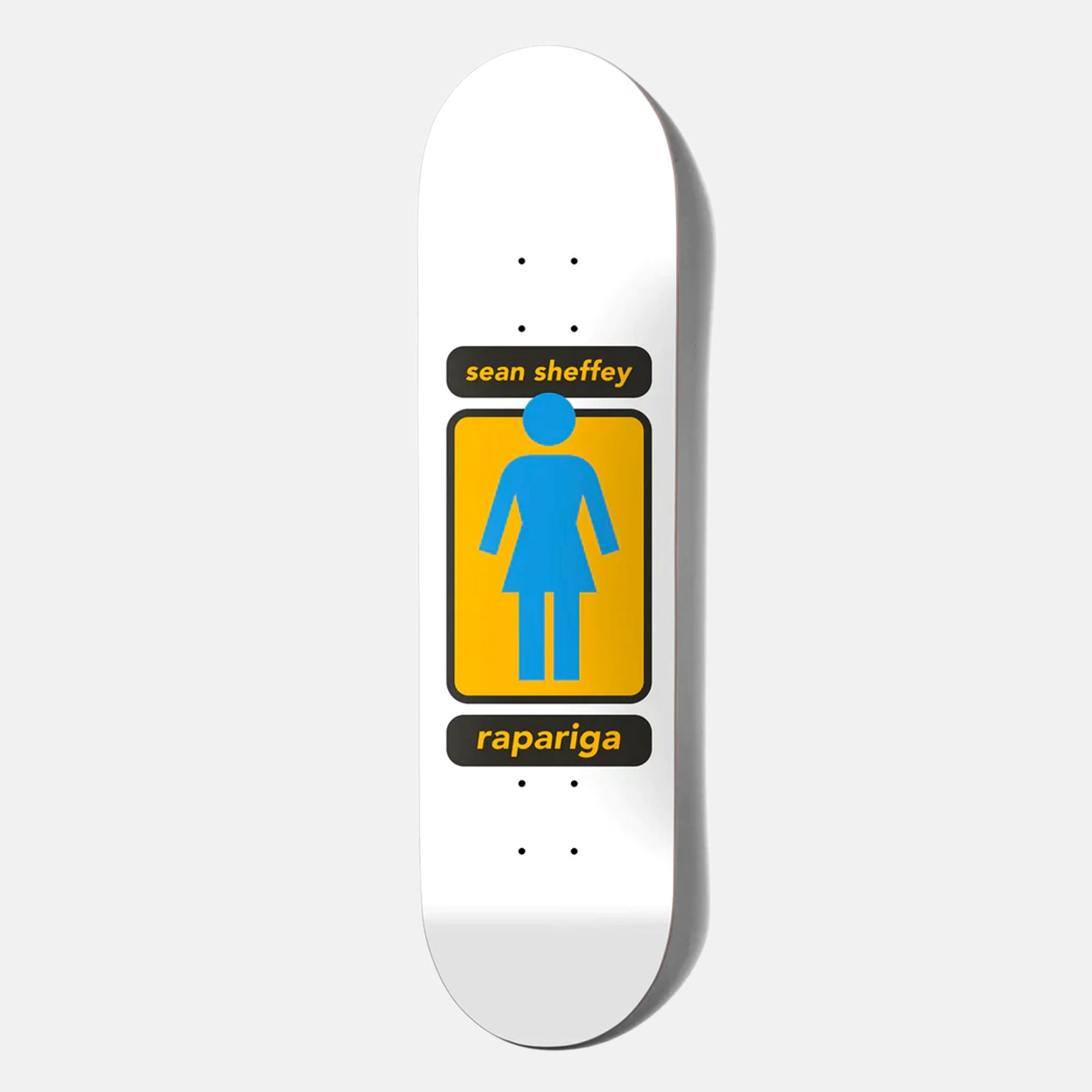 Girl Skateboards - 8.375" Sean Sheffey 93 Til Skateboard Deck - White