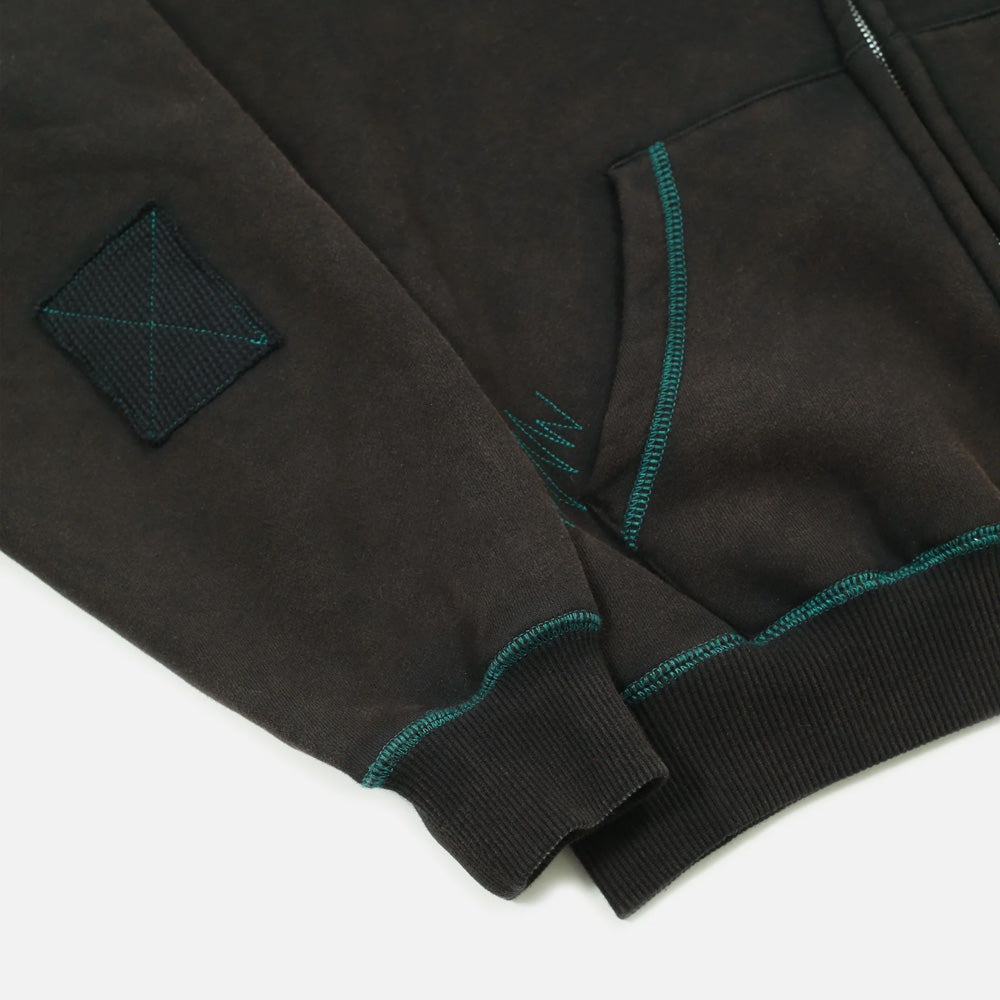 Yardsale - Seance Zip Hooded Sweatshirt - Black
