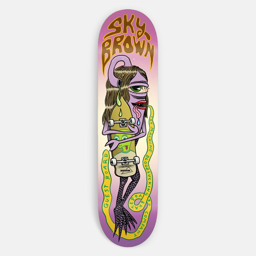 Toy Machine - 8.25" Sky Brown Guest Pro Skateboard Deck