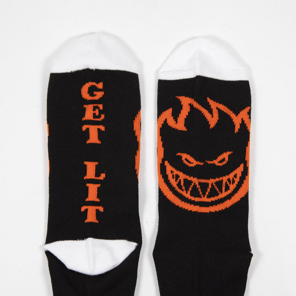 Spitfire - Hellfire Socks - Black / White