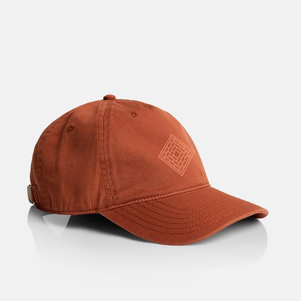 The National Skateboard Co. - EMBROIDERED LOGO CAP - CLAY TONAL