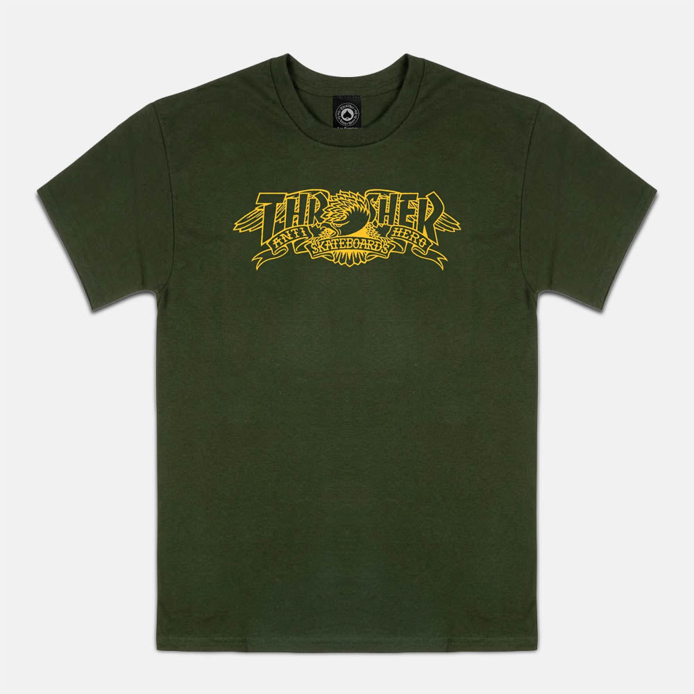 Green thrasher t shirt hotsell