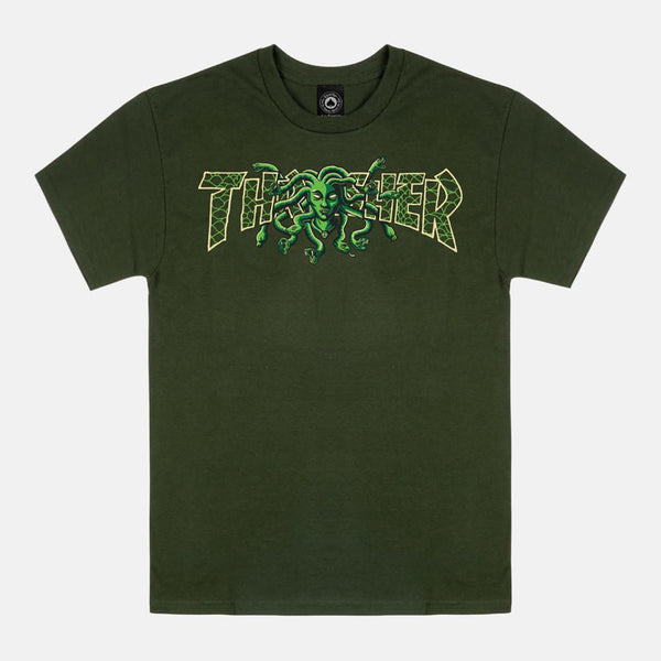 Thrasher Magazine - Medusa T-Shirt - Forest Green