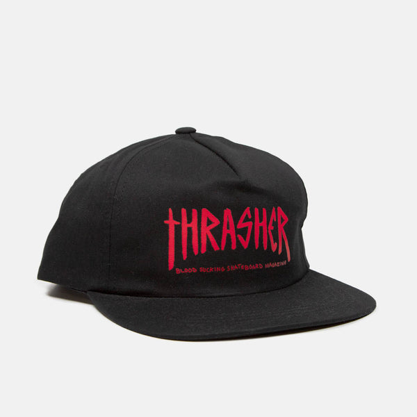 Thrasher Magazine - Toy Machine Scratch Snapback Cap - Black