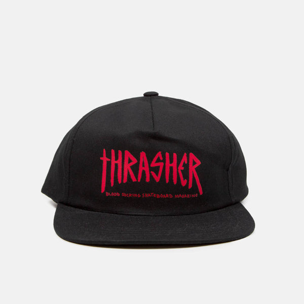 Thrasher Magazine - Toy Machine Scratch Snapback Cap - Black