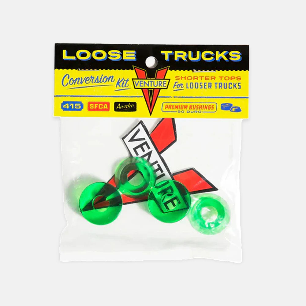 Venture Trucks - 90A Loose Trucks Kit - Green