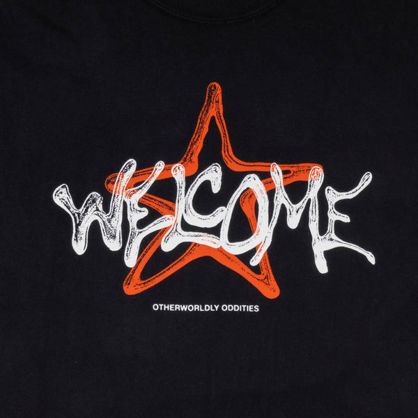 Welcome Skateboards - Vega Garment Dyed T-Shirt - Black