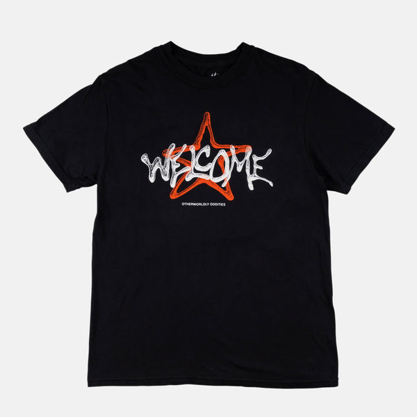 Welcome Skateboards - Vega Garment Dyed T-Shirt - Black