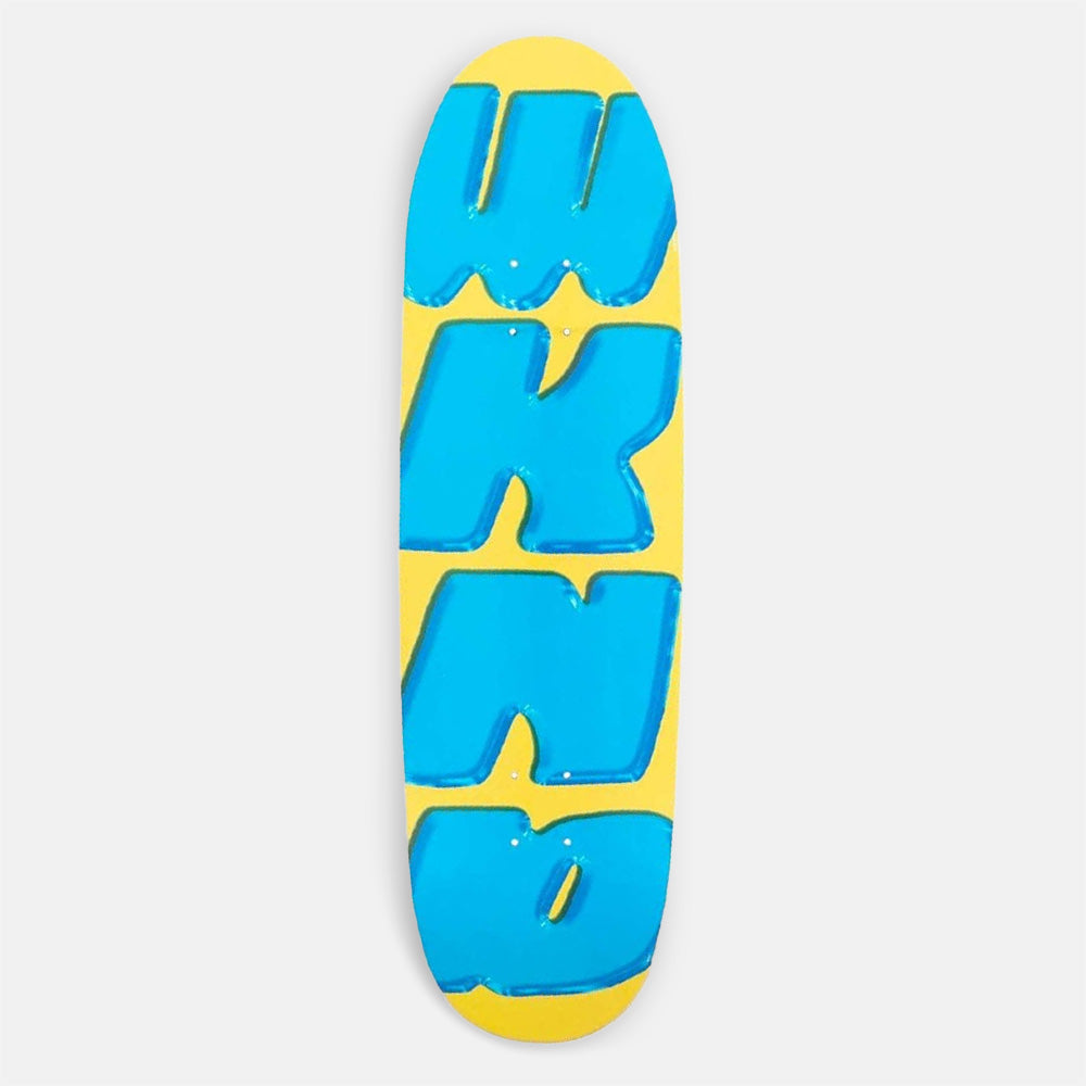 WKND Skateboards - 8.375" Look Out WKND Skateboard Deck - Yellow