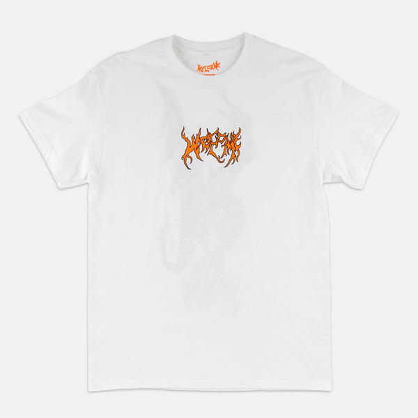 Welcome Skateboards - Firebreather T-Shirt - White