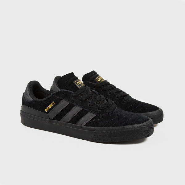Adidas Skateboarding - Busenitz Vulc 2 Shoes - Core Black / Core Black / Gum