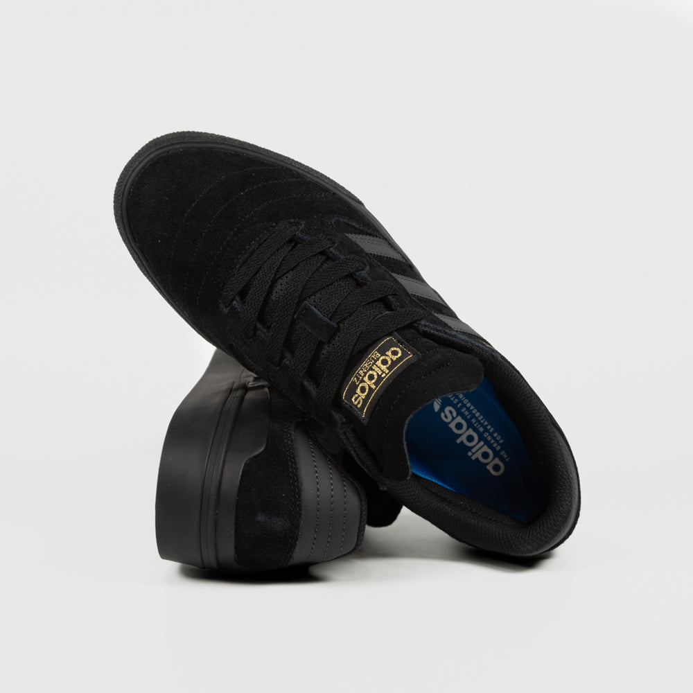 Adidas Skateboarding All Black Busenitz Vulc 2 Shoes