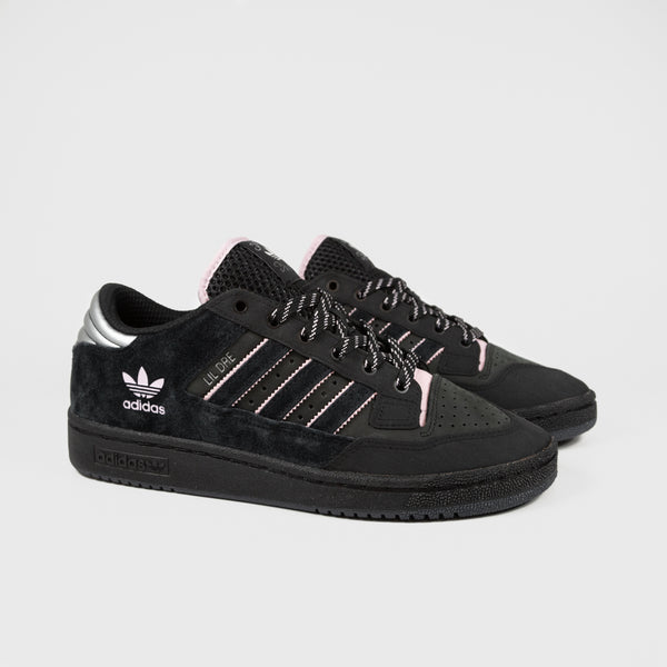 Adidas Skateboarding - Lil Dre Centennial 85 Low ADV Shoes - Core Black / Clear Pink / Core Black