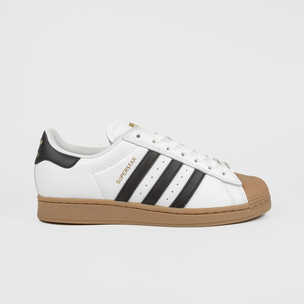 Adidas Skateboarding - Superstar ADV Shoes - Footwear White / Core Black / Gum 4