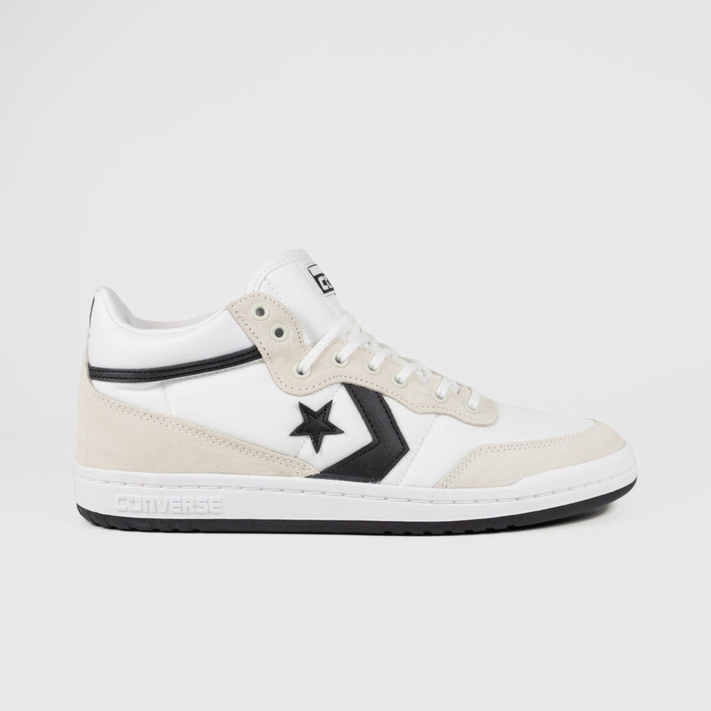 Converse Cons White And Black Fastbreak Pro Mid Shoes