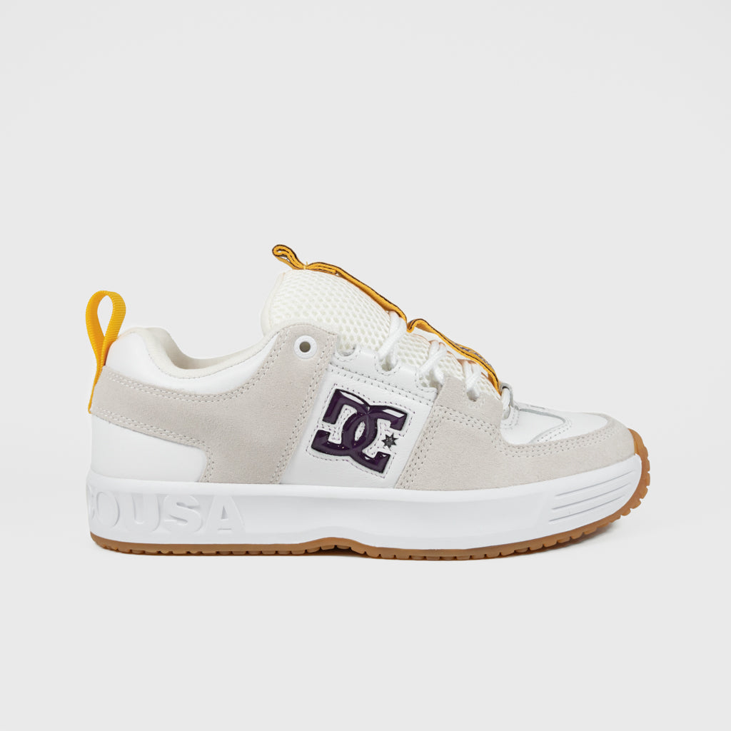 DC Shoes White And Purple Lynx OG Shoes