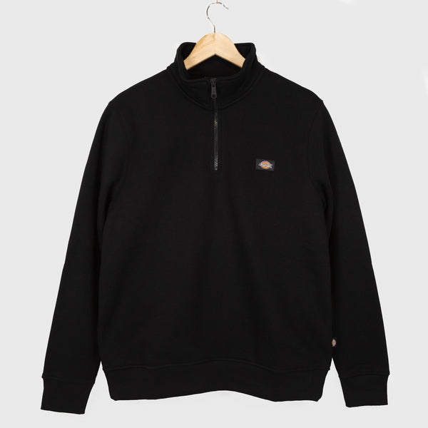 Dickies - Oakport Quarterzip Sweatshirt - Black