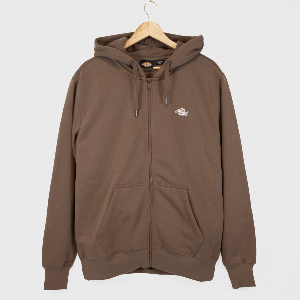 Brown zip up sweatshirt online