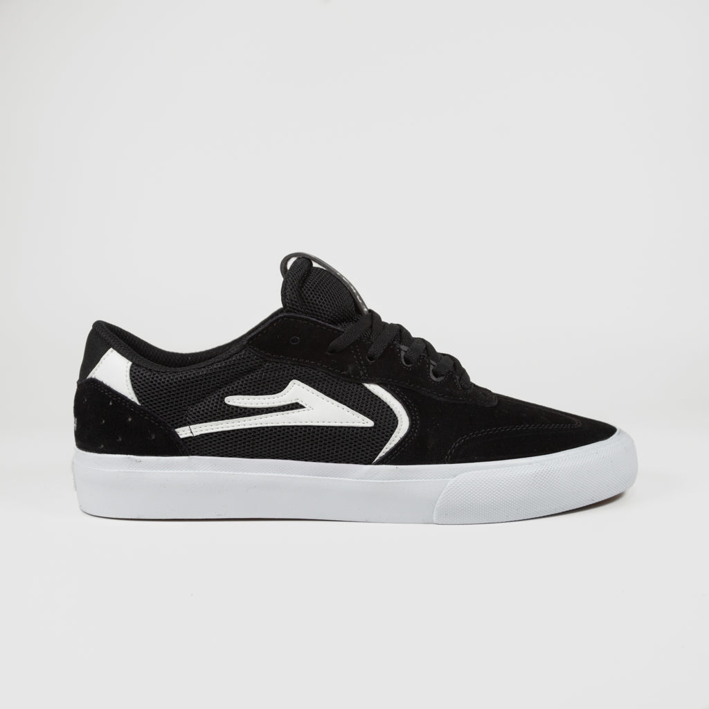 Lakai Black And White Atlantic Vulc Shoes