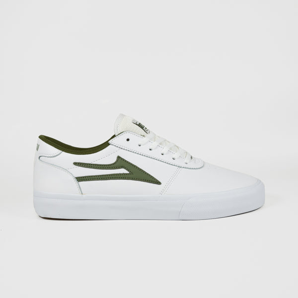Lakai - Manchester Shoes - White / Olive