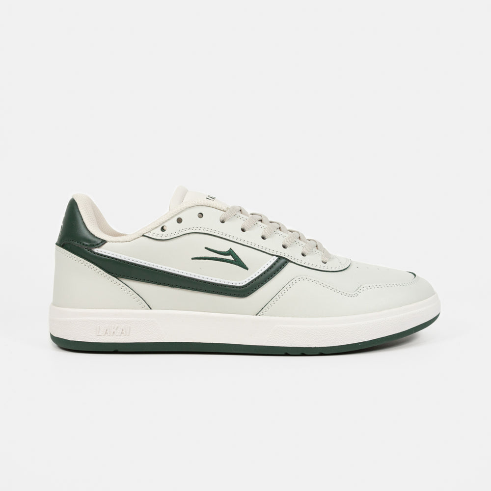 Lakai Cream Leather Terrace Shoes