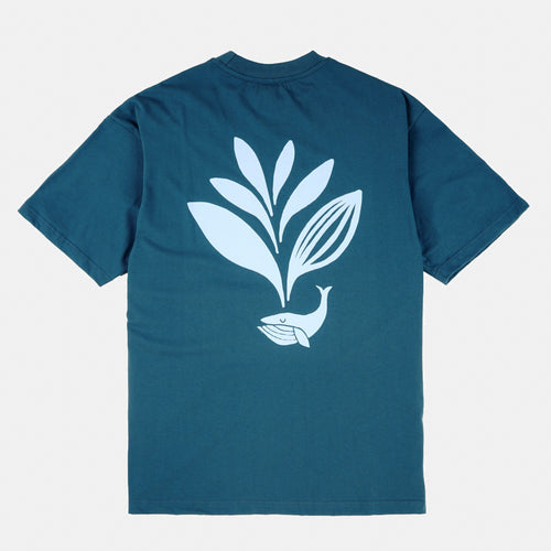 Magenta Skateboards - Whale Plant T-Shirt - Blue
